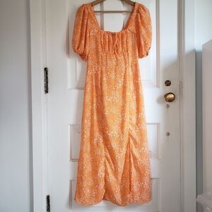 Sienna Sky Orange Summer Dress